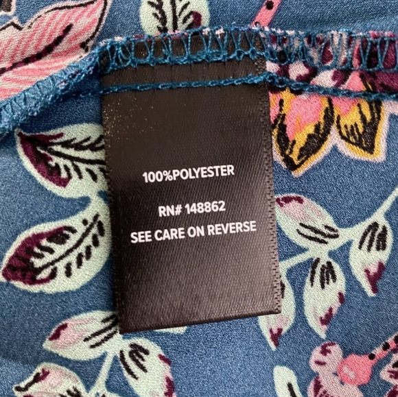 Torrid Floral Georgette Floral Wrap Peasant Top - Picture 6 of 15